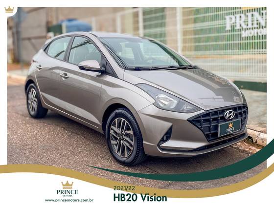HYUNDAI HB20 1.6 16V FLEX VISION AUTOMÁTICO HYUNDAI HB20 1.6 16V FLEX VISION AUTOMÁTICO
